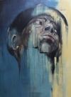 Ciklas-27klubas. Robert Johnson. Kartono plokštė, akrilas, aliejus. 122.5x91.5cm. 2014m.