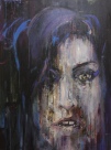 Ciklas-27klubas.Amy Winehouse. Kartonas, aliejus. 90x120cm. 2014m