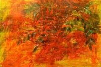 Liudmila Vėgėlienė
Šermukšnis, 2007, monotipija, mišri technika, 70x90