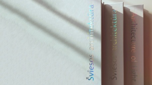 Po beveik 40 metų - vitražo, meninio ir architektūrinio stiklo kūrinių albumas „Šviesos architektūra“